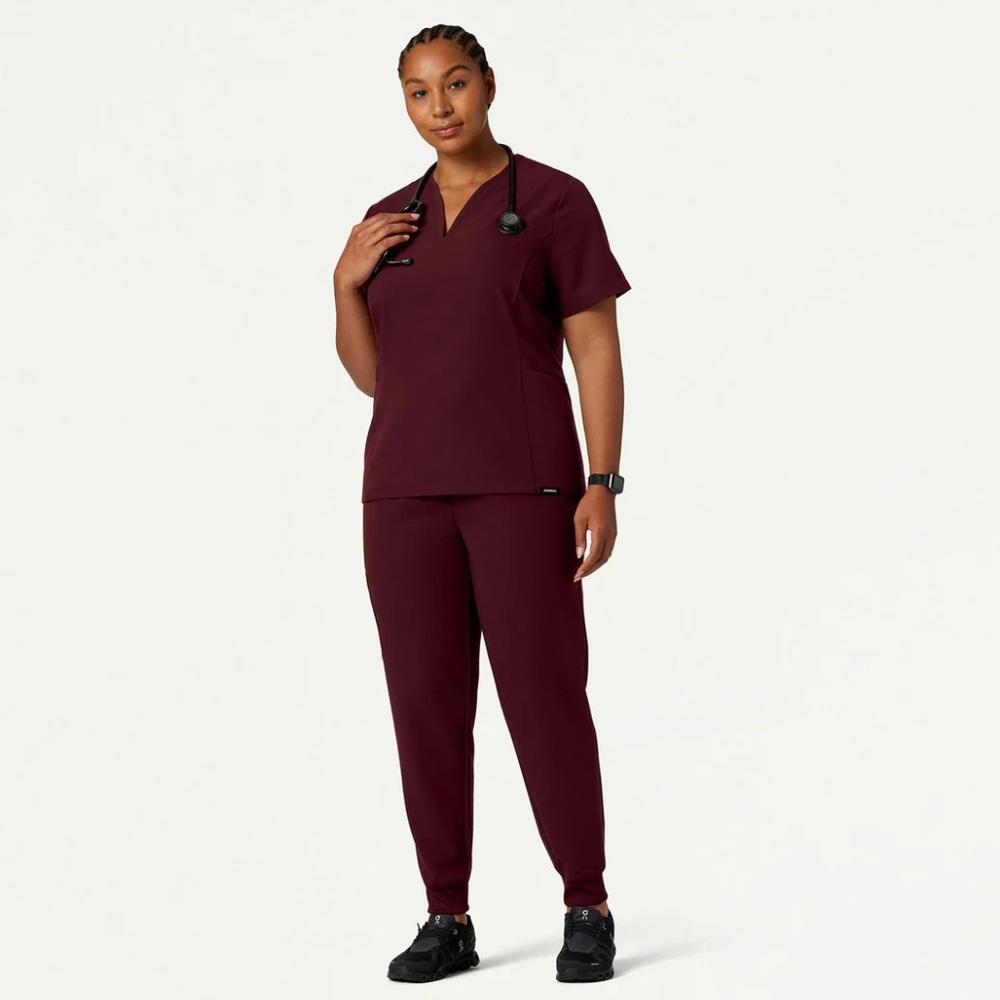 Jaanuu Silex Slim Knit-Waist Scrub Jogger - Picture 6 of 11